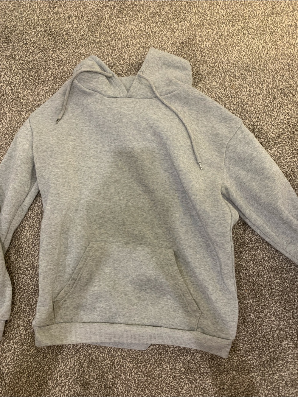 Basic Gray Hooded Women’s Sweater Hoodie